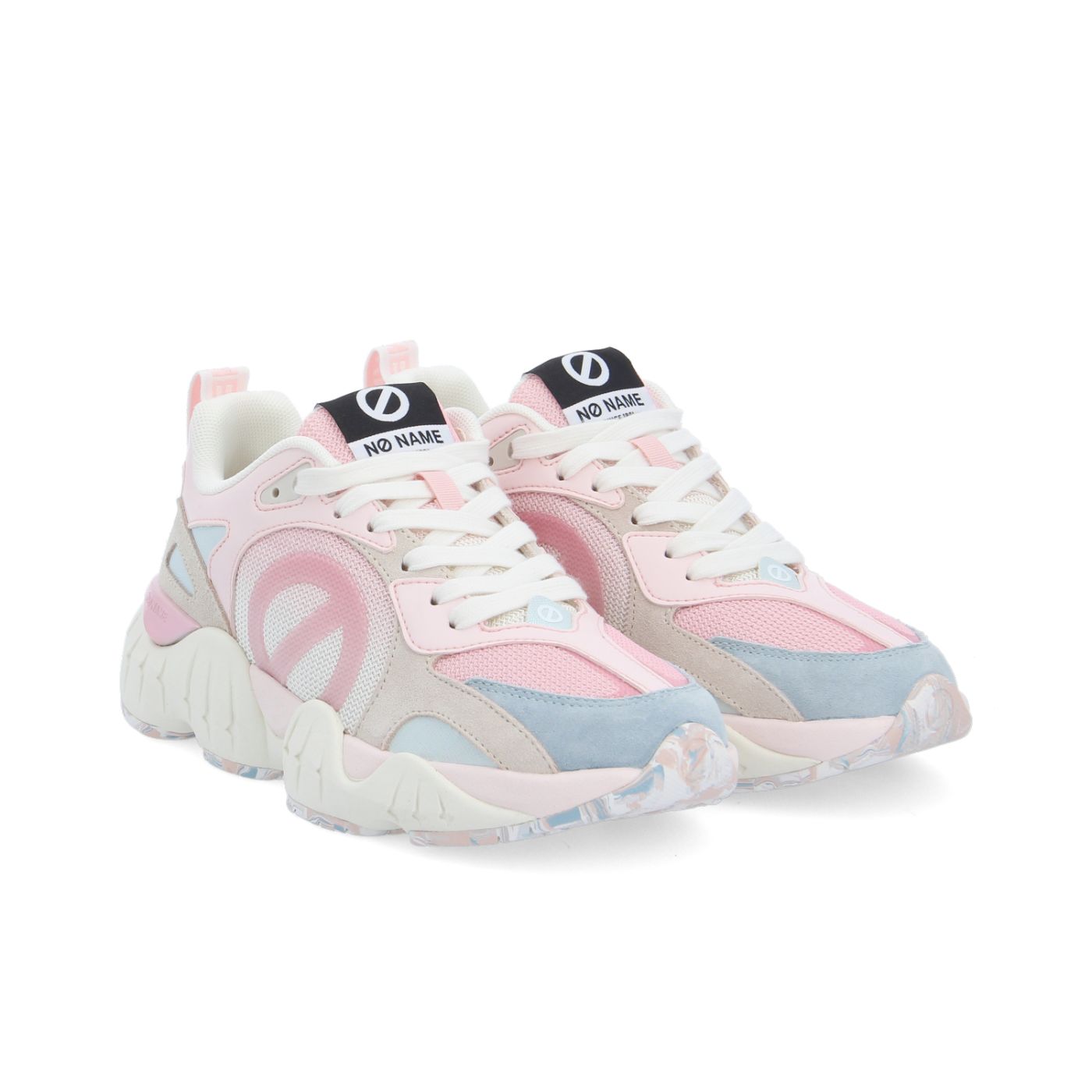 KRAZEE RUNNER W - KNIT/NACRE/SDE - GRADIENTE ROSA/ROSA/BLU